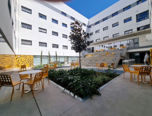 Opening of the student residence that Eiffage Conscytec built for Urbania in Seville, in a joint venture with DBD