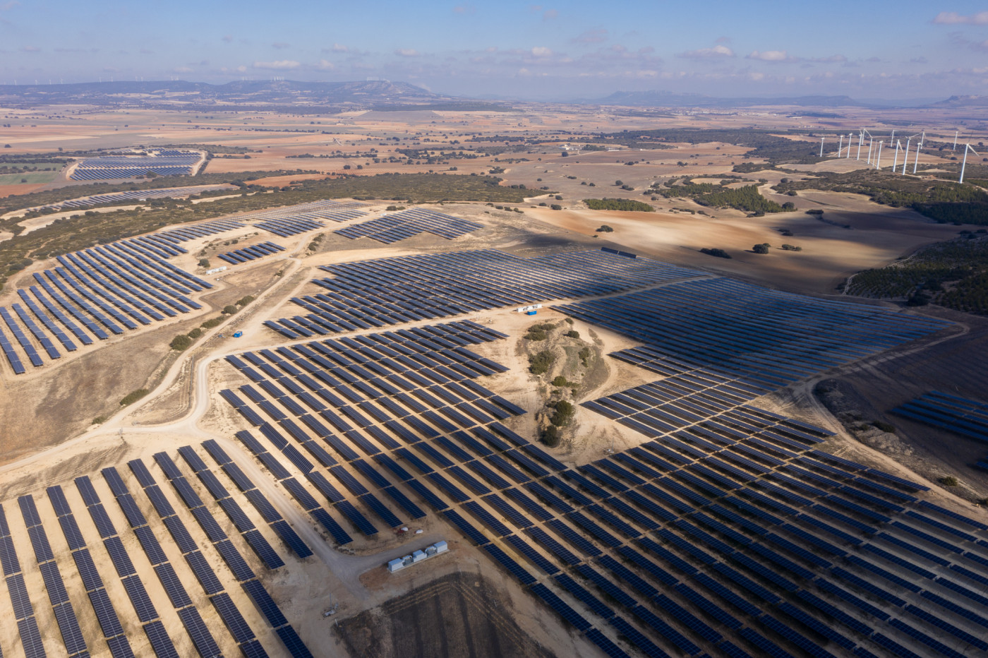 The five photovoltaic plants built by Eiffage Energía Sistemas in Albacete are already in operation