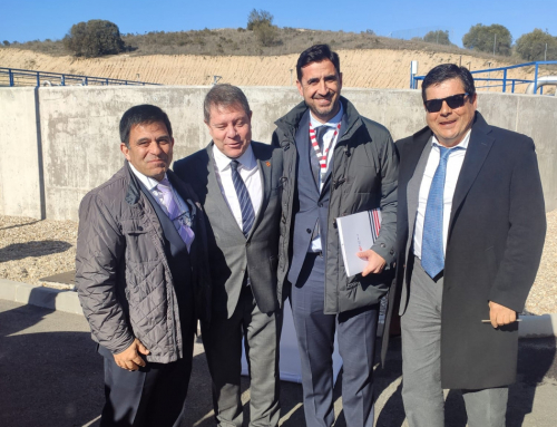 Opening of the new WWTP at the Calypo-Fado housing estate in Toledo